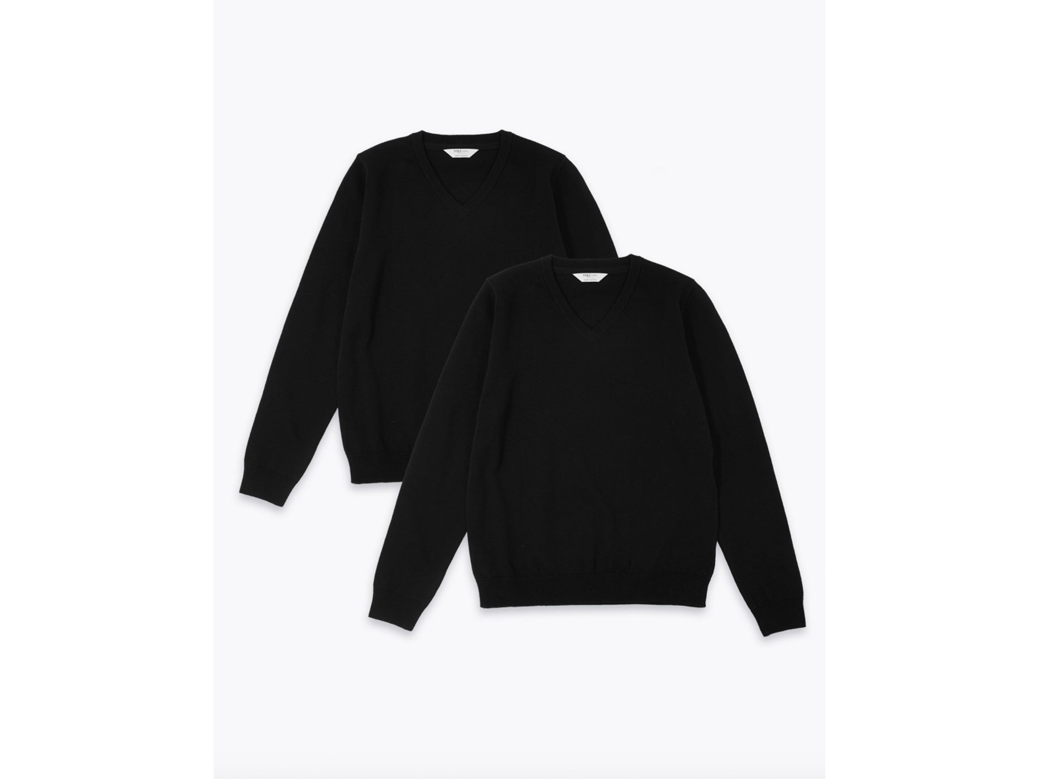 Marks and spencer black school jumper best sale